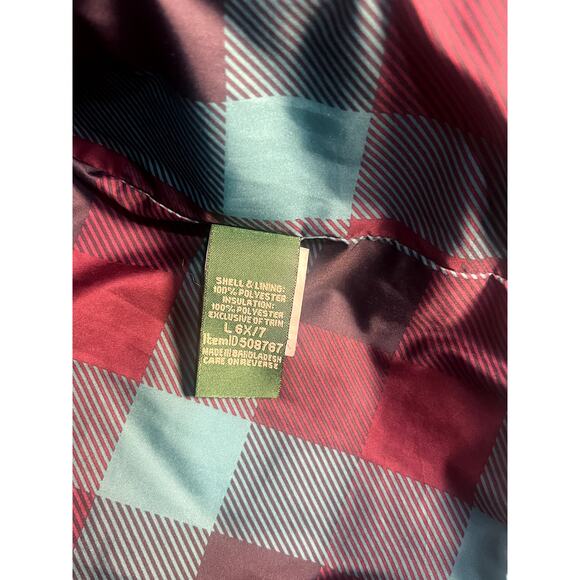 LL Bean Little Kids Large 6X/7 Green Pathfinder Waterproof 3 in 1 Ski Jacket - Picture 5 of 12